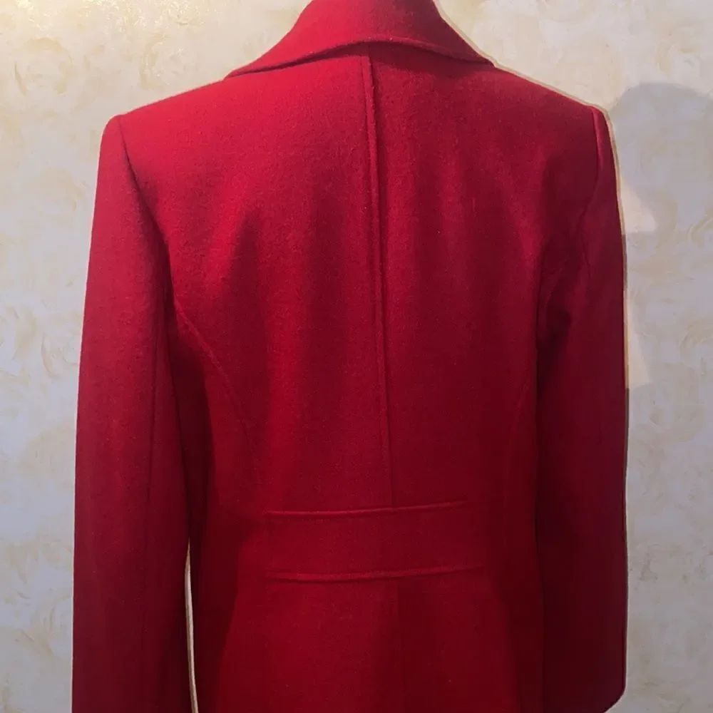 Express Wool Ruby Pea Coat! - Picture 5 of 16